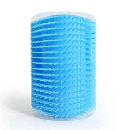 Scratching Needle Comb Cat's Explosive Corner Hair Rubbing Device Lake Blue - Shop at LoveMi