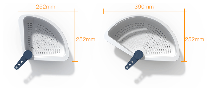 Kitchen drain basket sink shelf dish rack