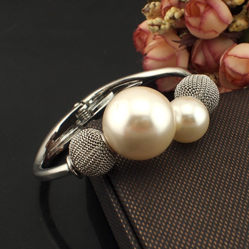 Big pearl all-match bracelet bracelet