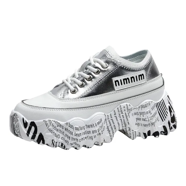 Casual platform platform sneakers Sliver 39 - Shop at LoveMi