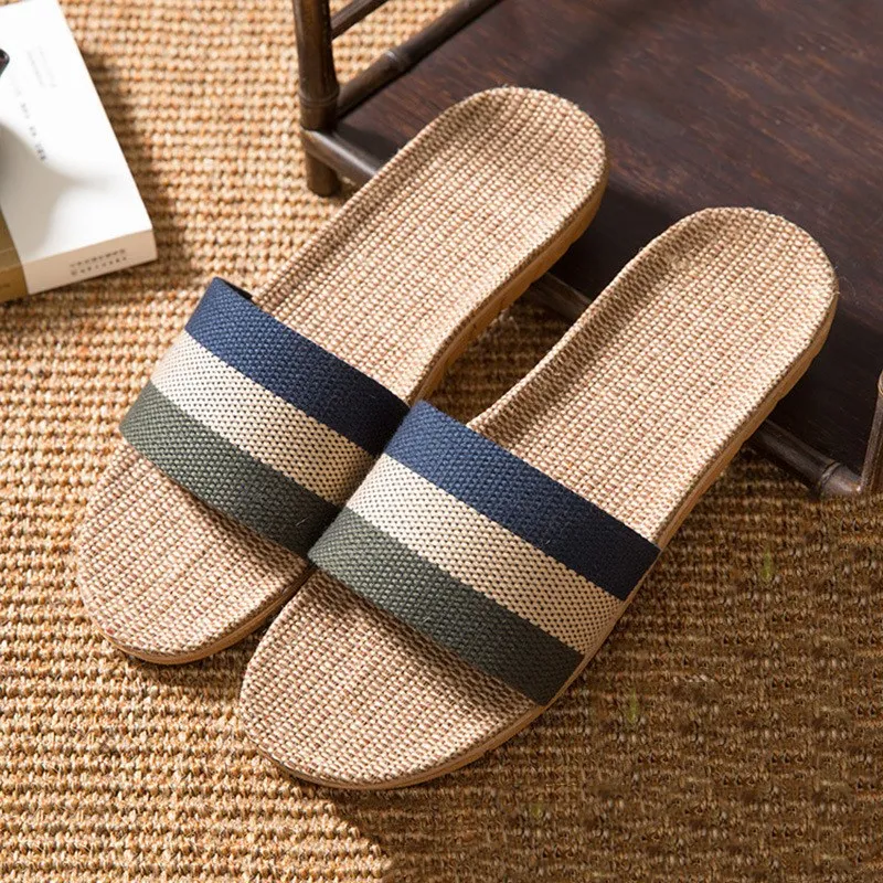 Slippers women summer home slippers couple slippers - Tripitaka-44 45