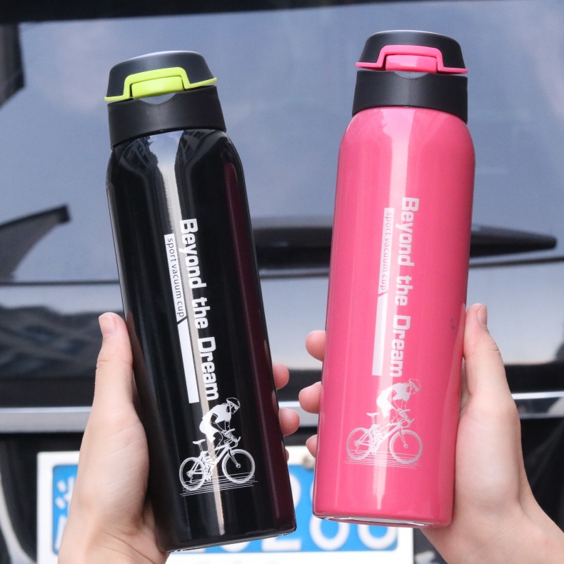 Stainless steel straw cup