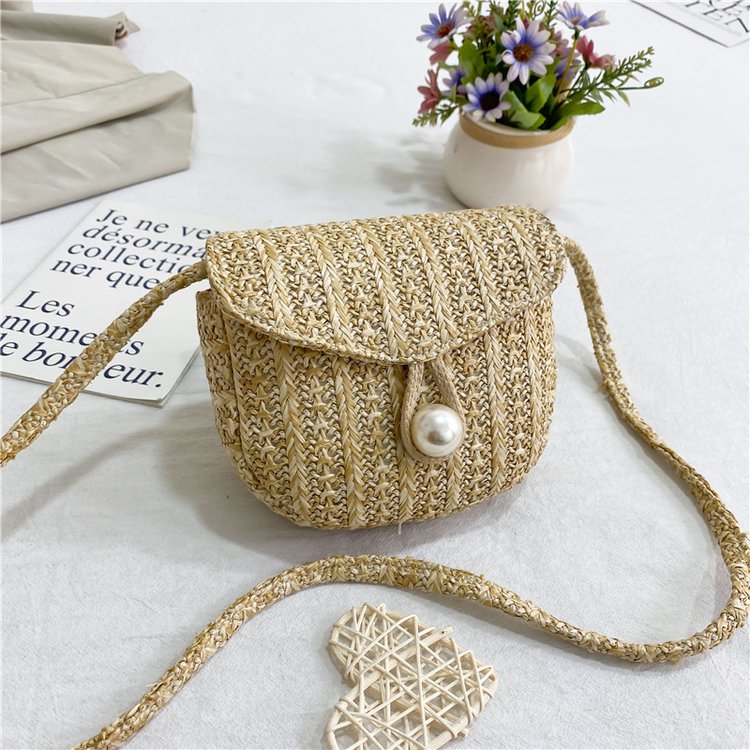 Beach straw bag
