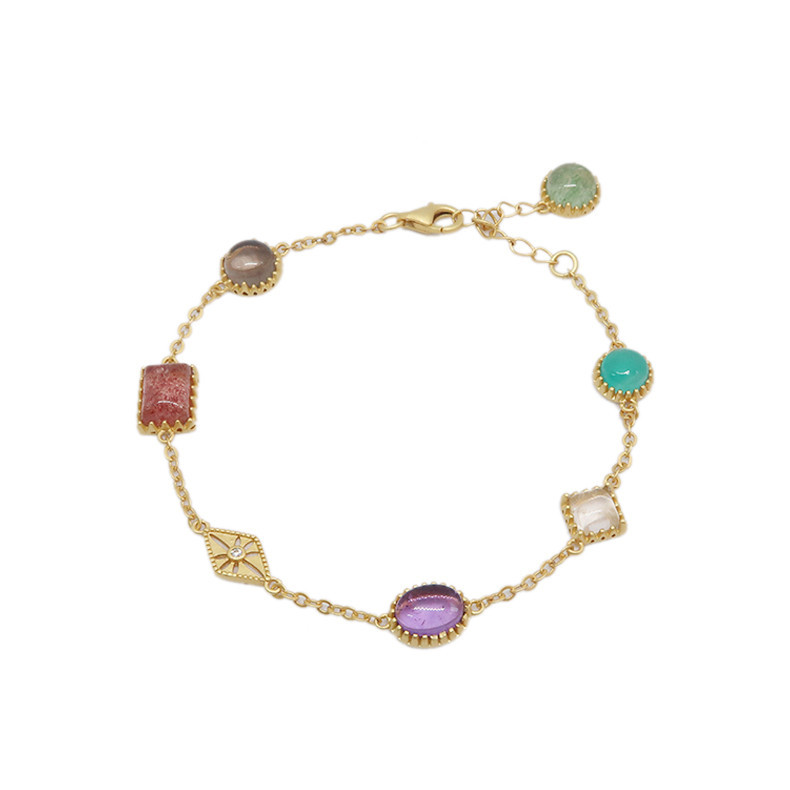 Crystal multi-graphic bracelet