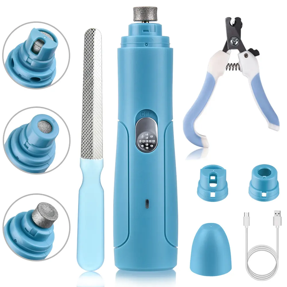 Pet Electric Nail Polisher Manicure Tool Set