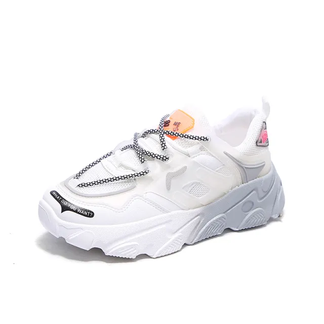 Breathable platform casual sneakers Grey - Shop at LoveMi