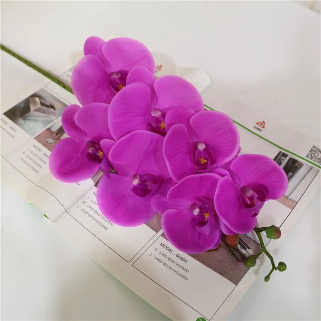 7 phalaenopsis artificial flowers Purple - Shop at LoveMi