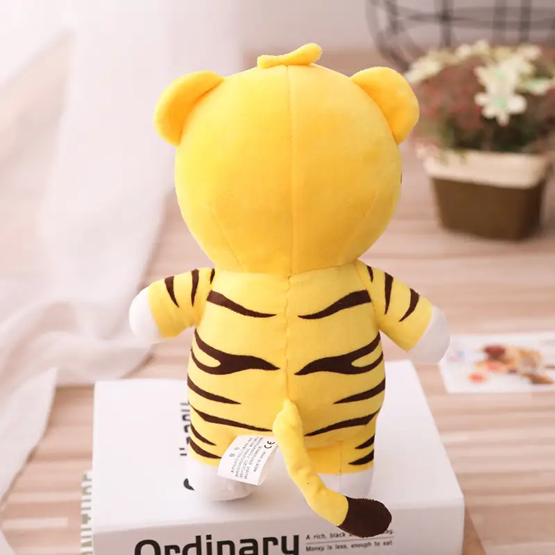 Cute cartoon tiger doll
