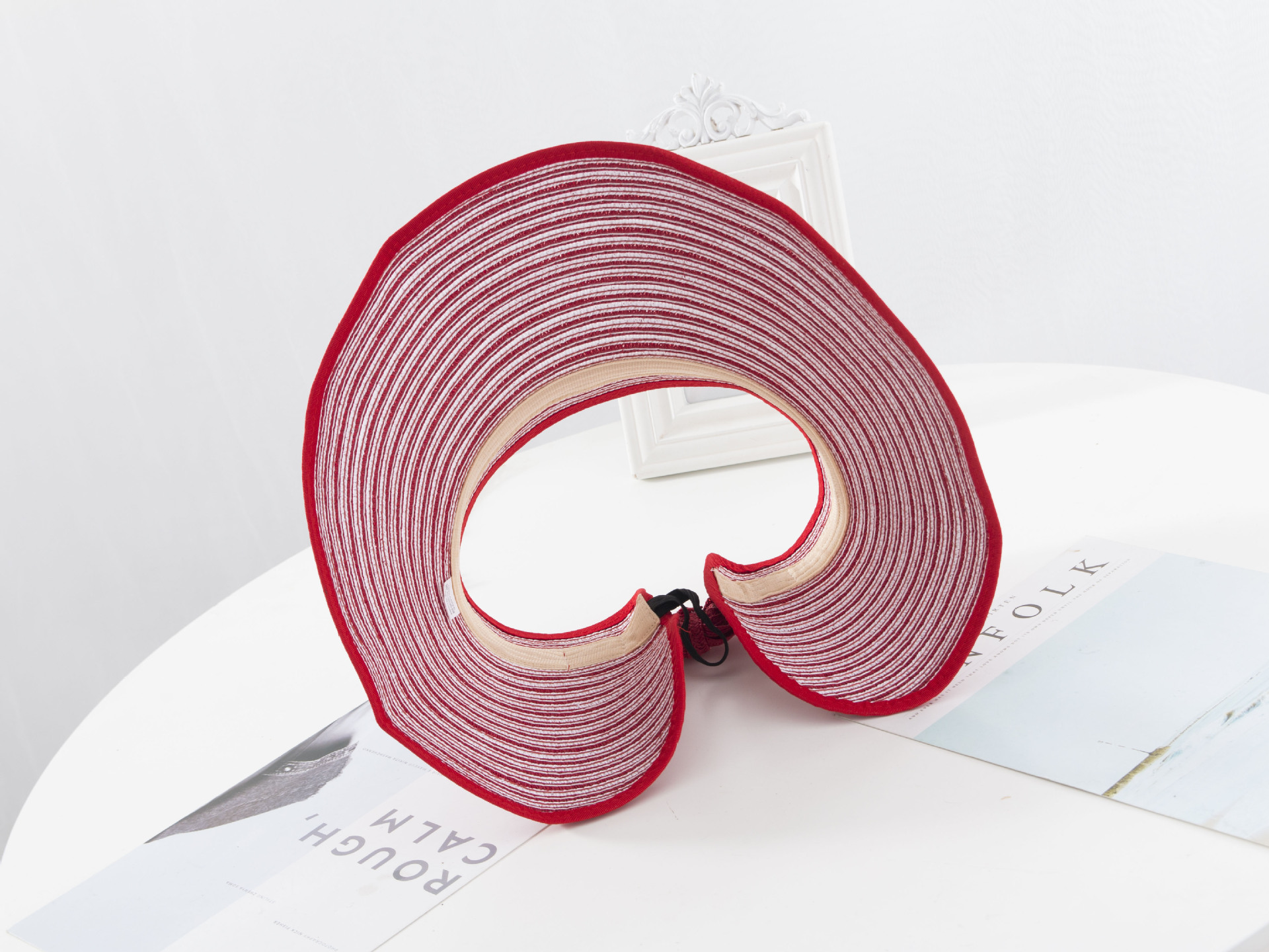 Summer foldable empty top hat