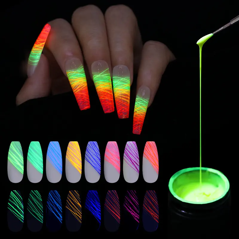 Manicure Luminous Nail Art Spider Gel UV Polish