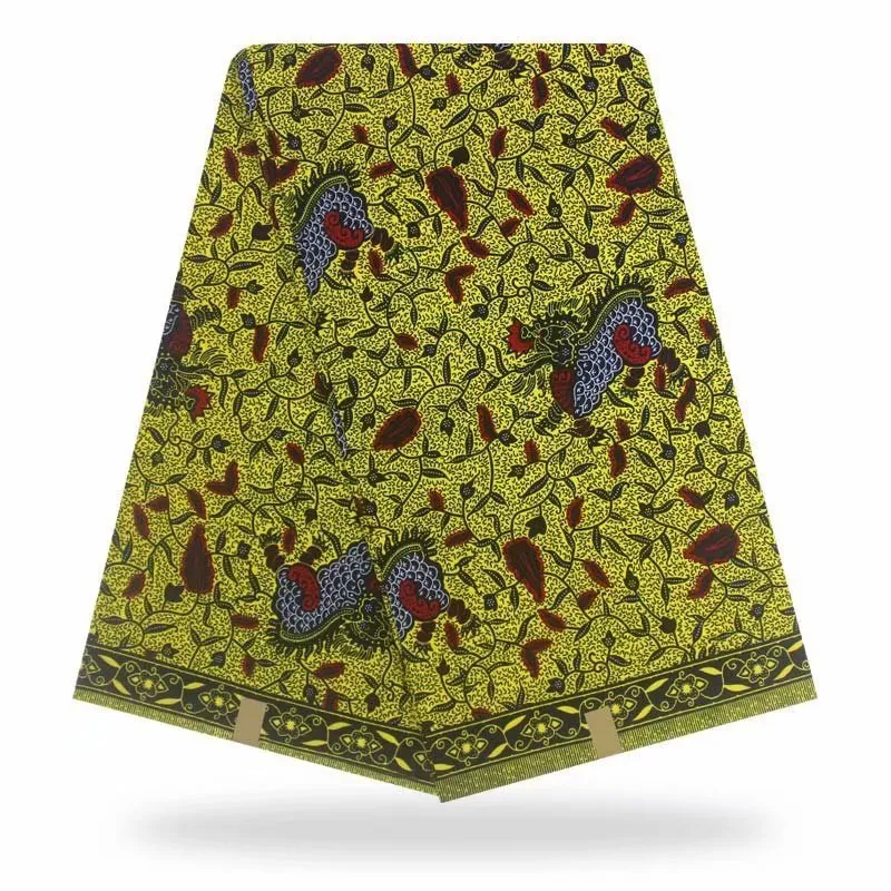 Cotton African Batik Fabric - 5Style