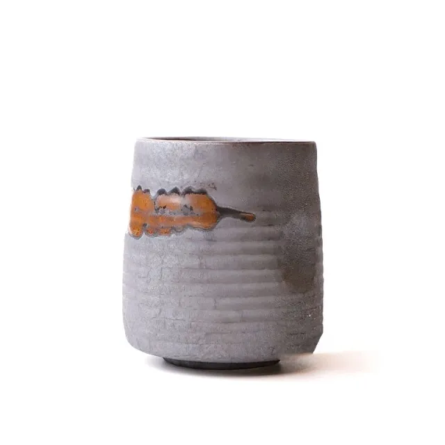 Barware Japanese style brushed ceramic water cup Photo Color - Shop at LoveMi