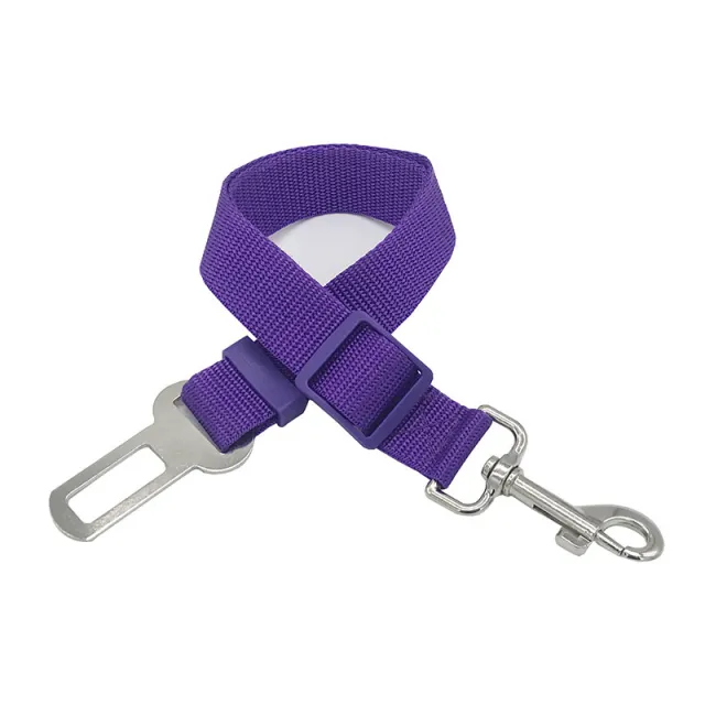 Retractable adjustable seat belt traction belt Purple - Shop at LoveMi