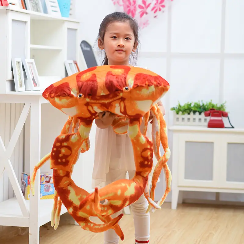 Simulation crab plush toy