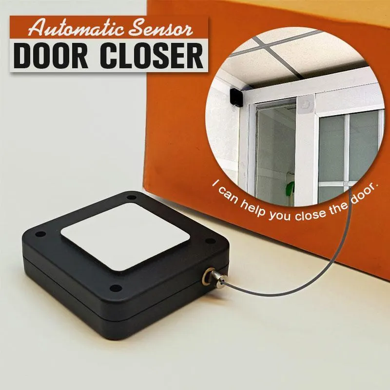 Automatic Door Closer Punch-Free Soft Close Closers for Sliding