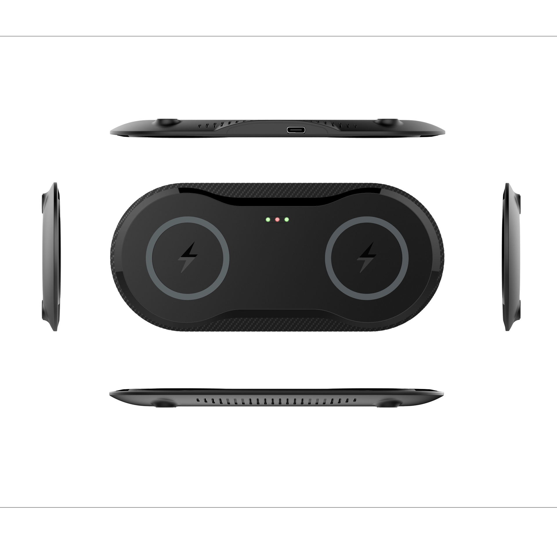🔥Dual Wireless Charger, Fast Charging Pad for Two Mobile Phones🔥 - Picture 7 of 8