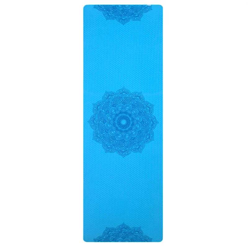Anti-slip yoga mat - Sky Blue