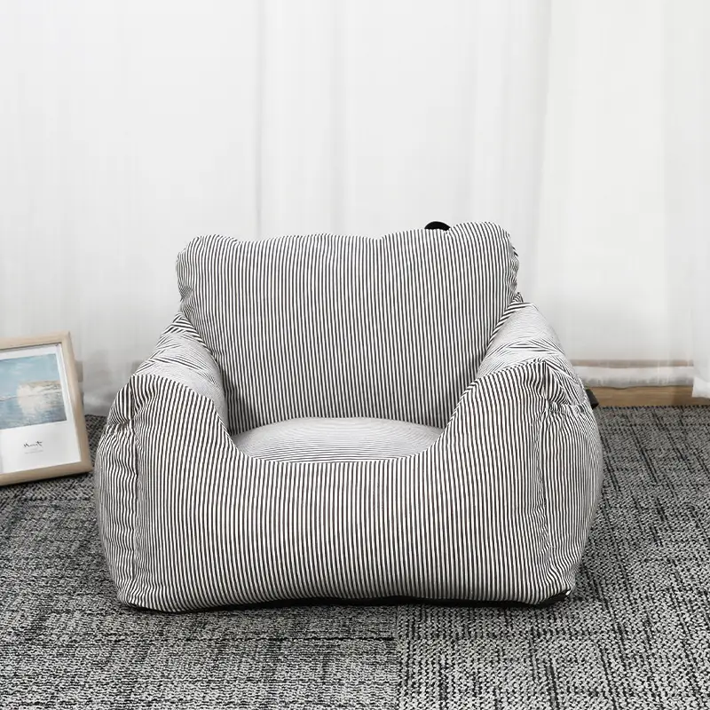 Removable and washable pet car seat