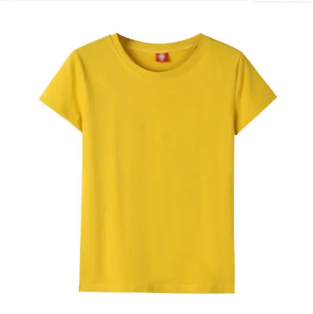 New summer short sleeve new parent child T shirt mother and son mother daughter suit casual autumn new couple''s wear Yellow A - Shop at LoveMi