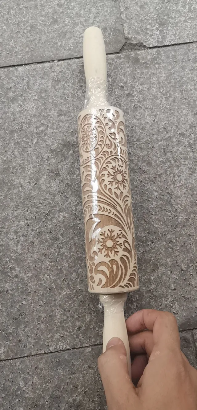 Christmas gift printing rolling pin Photo Color - Shop at LoveMi
