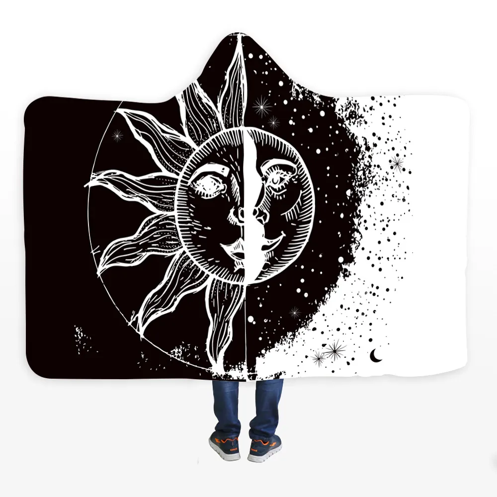 Hooded blanket cloak - 5 Style
