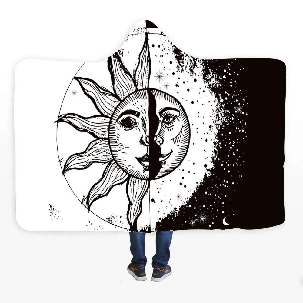 Hooded blanket cloak - 6 Style