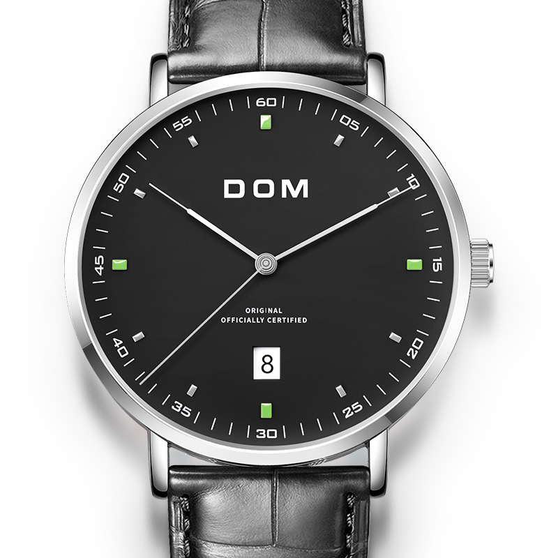 Simple fashion waterproof men's watch