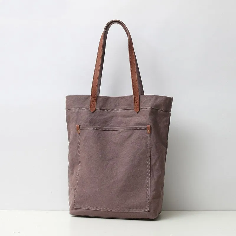 All-match Japanese tote bag - Coffee