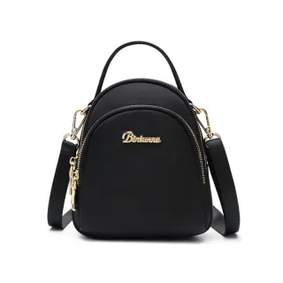Presbyopia mini single shoulder messenger bag - Black