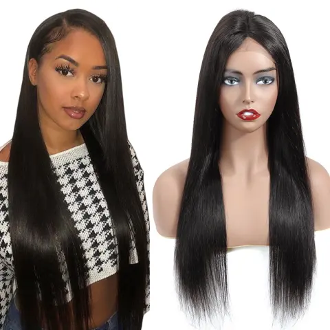 Lace Real Human Hair Wig Headgear