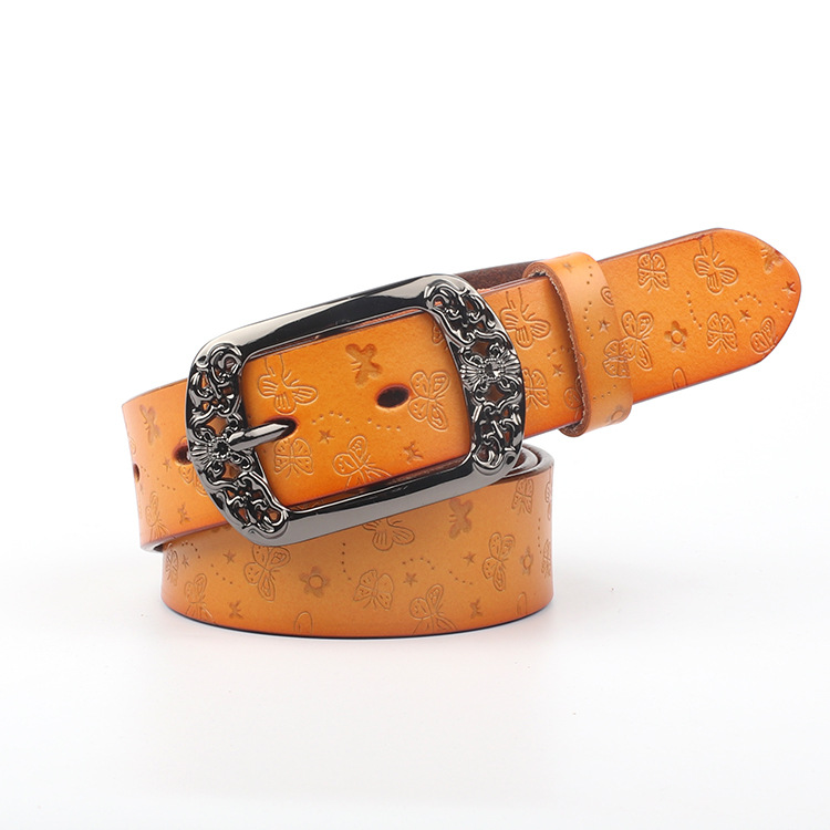 Title 3, Wide belt with bow-buckle leather