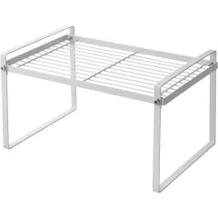 Multifunctional storage and storage spice rack - White - View 1