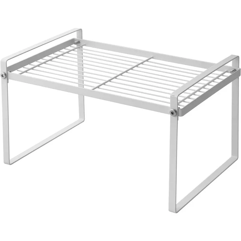 Multifunctional storage and storage spice rack - White