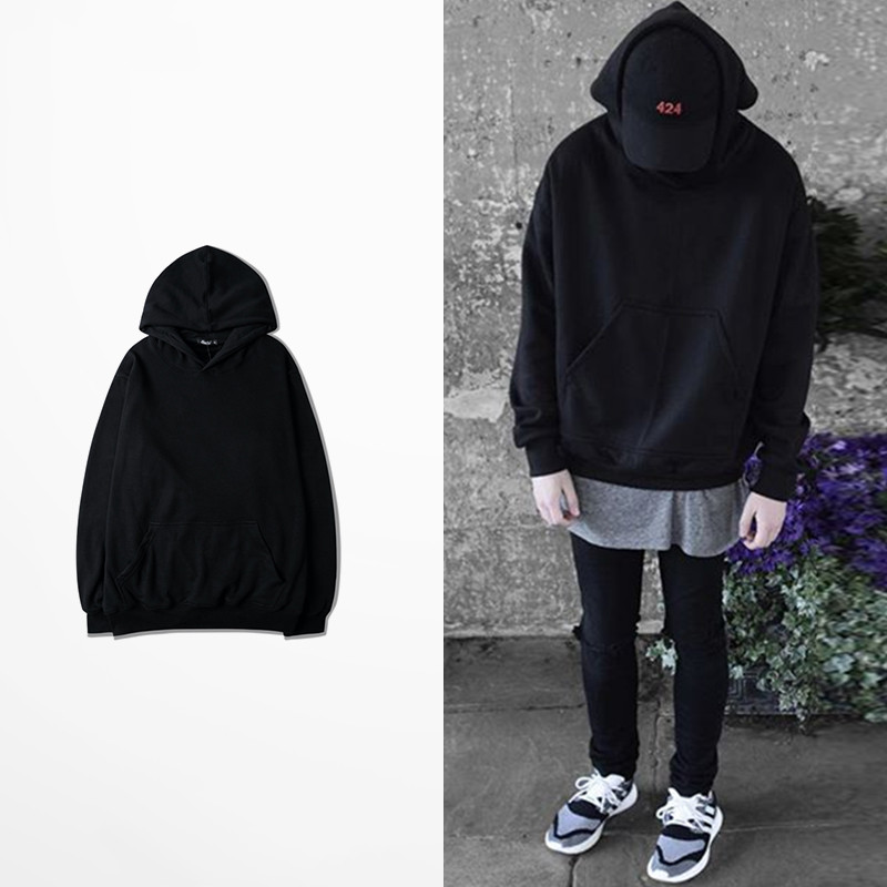 Solid color loose shoulder sweater