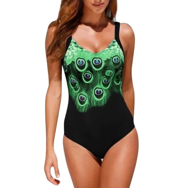 Feather positioning print bikini Black - Shop at LoveMi