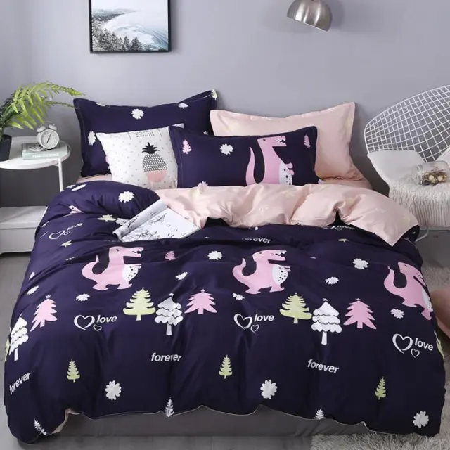 Aloe cotton sheet four piece set 4Style B - Shop at LoveMi