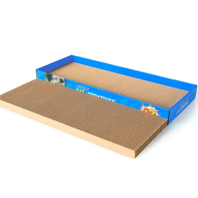 Cat scratcher boxed Blue - Shop at LoveMi