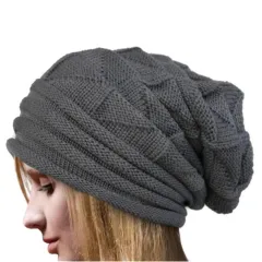 Pleated Cuffed - Grey - View 1