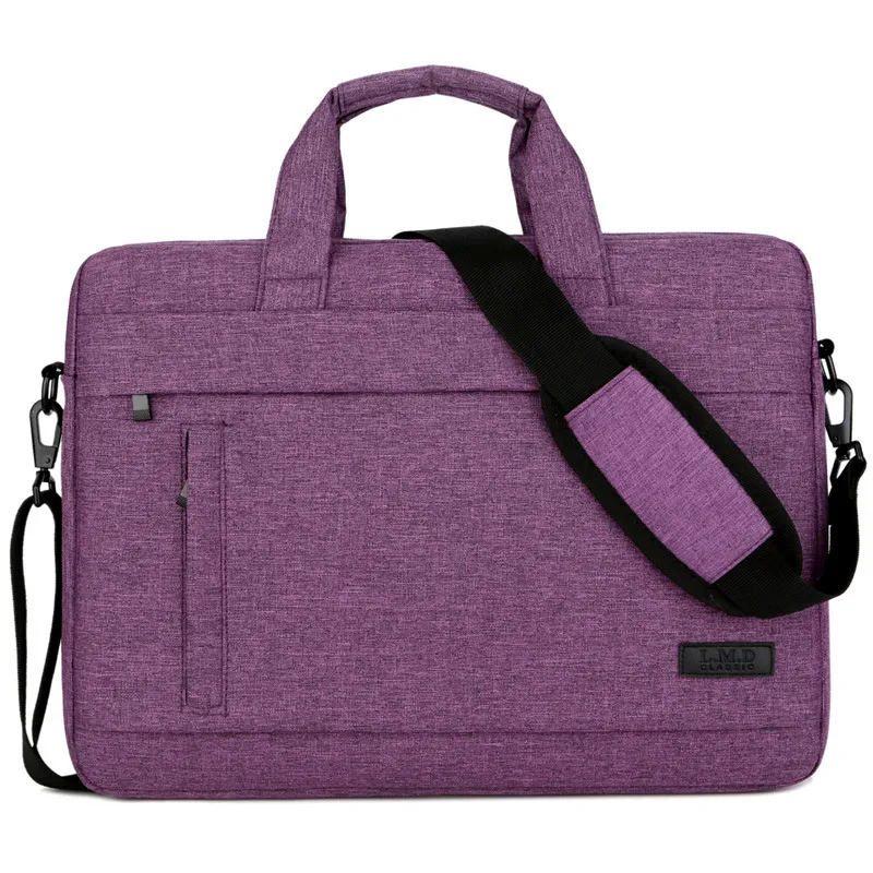 Computer shoulder bag - Purple