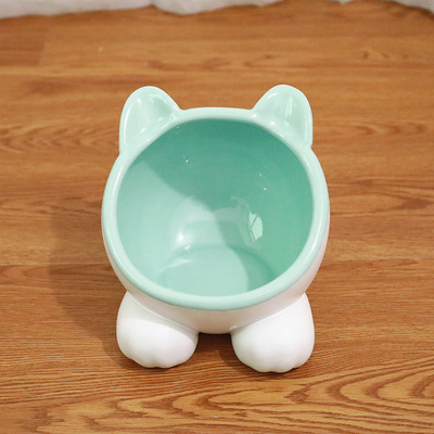 Vivipet ceramic water bowl Green - Shop at LoveMi