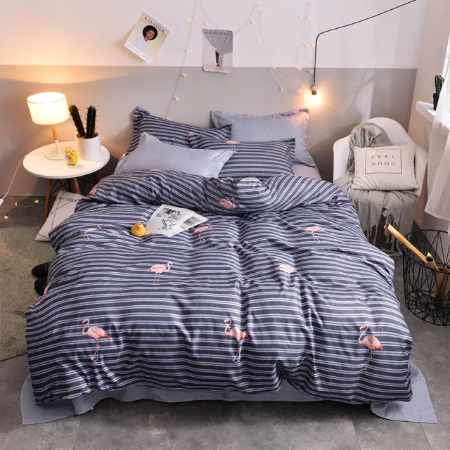 Four piece bedding quilt cover and pillowcase - Shop at LoveMi