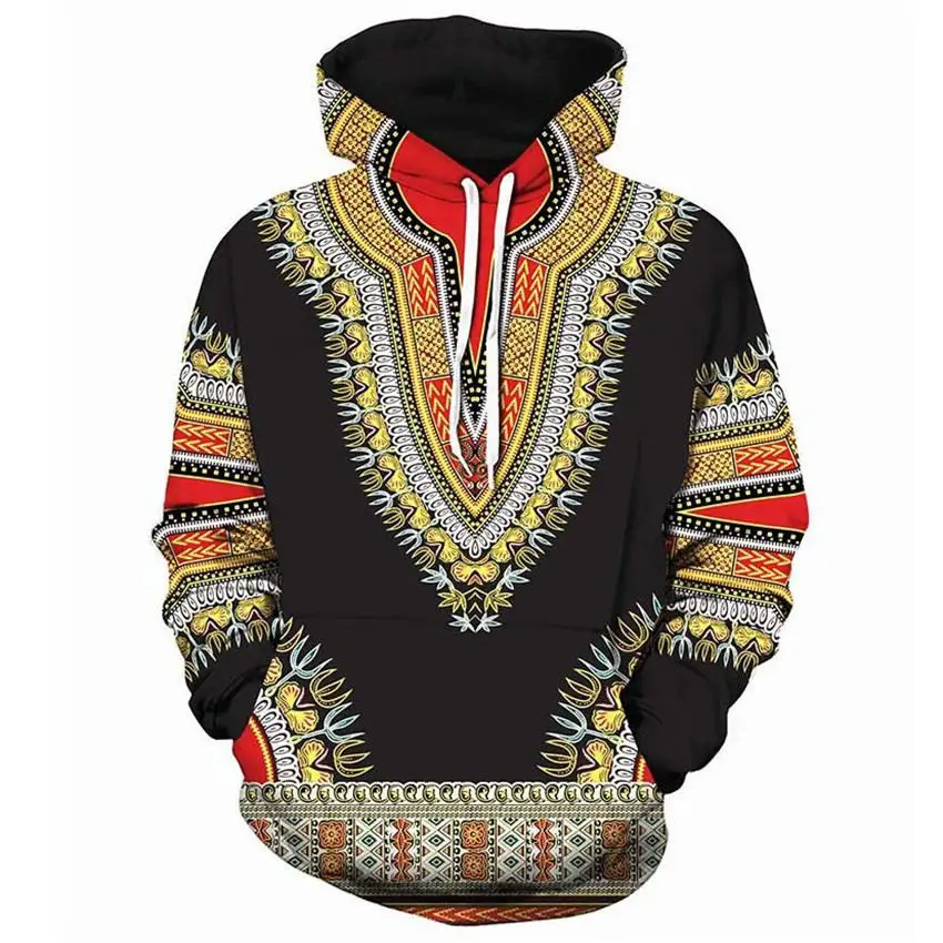 Men Hoodies Sweatshirts African Folk-custom 3D Print