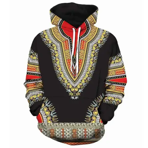 Men Hoodies Sweatshirts African Folk-custom 3D Print