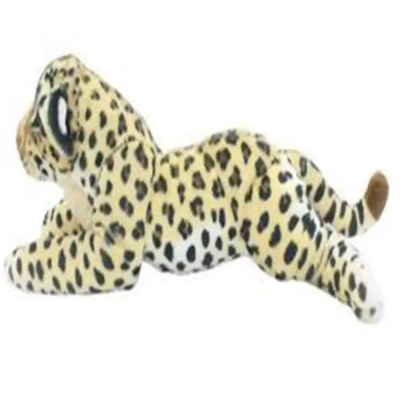 Simulation leopard plush toy doll