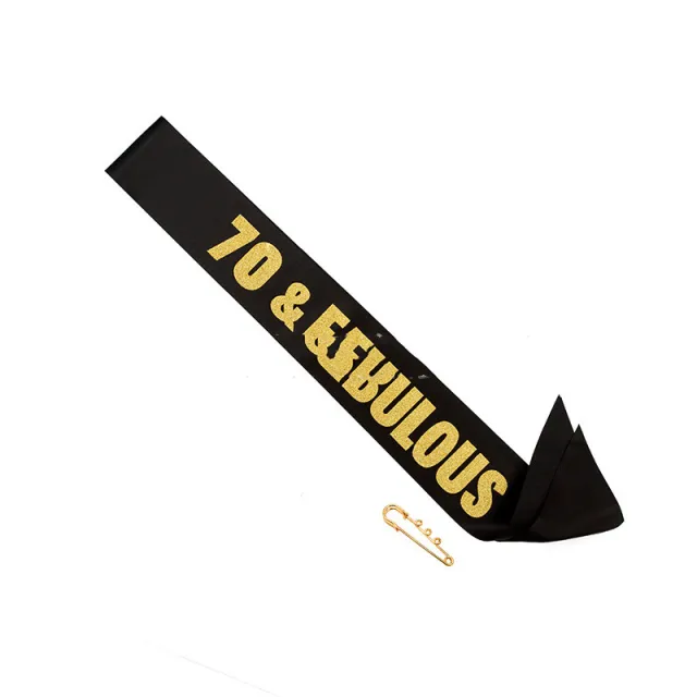 Birthday party straps 70 Years Old - Shop at LoveMi