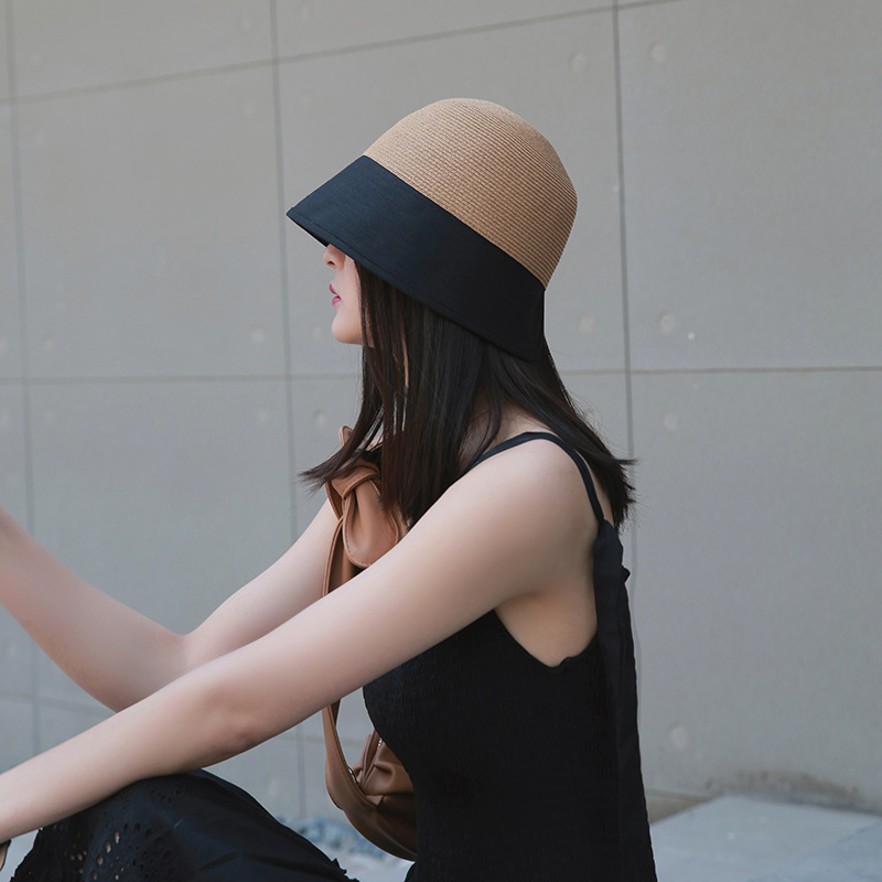 Slit fisherman hat after hitting color