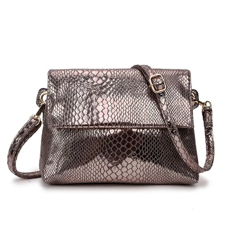 New Snake pattern small square bag