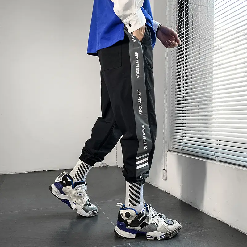 Thin boxed athletic Harem Pants