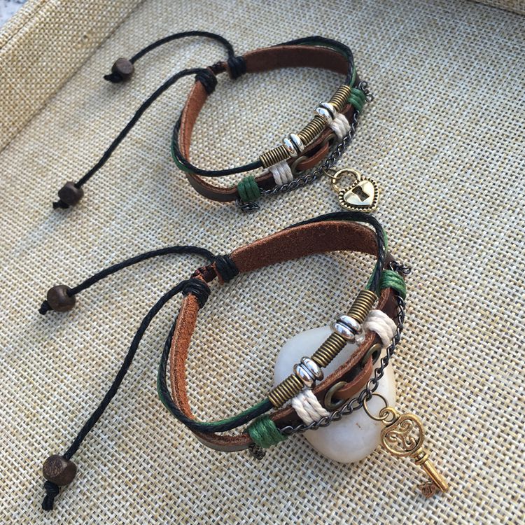 Ethnic style hand-woven bracelet