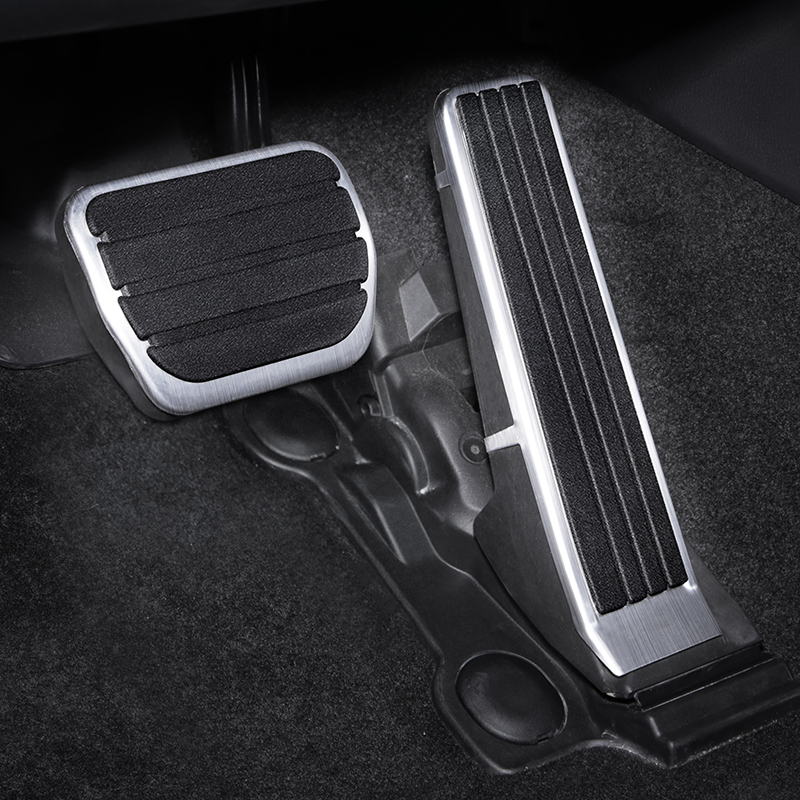 Cab pedal accelerator brake decorative stickers